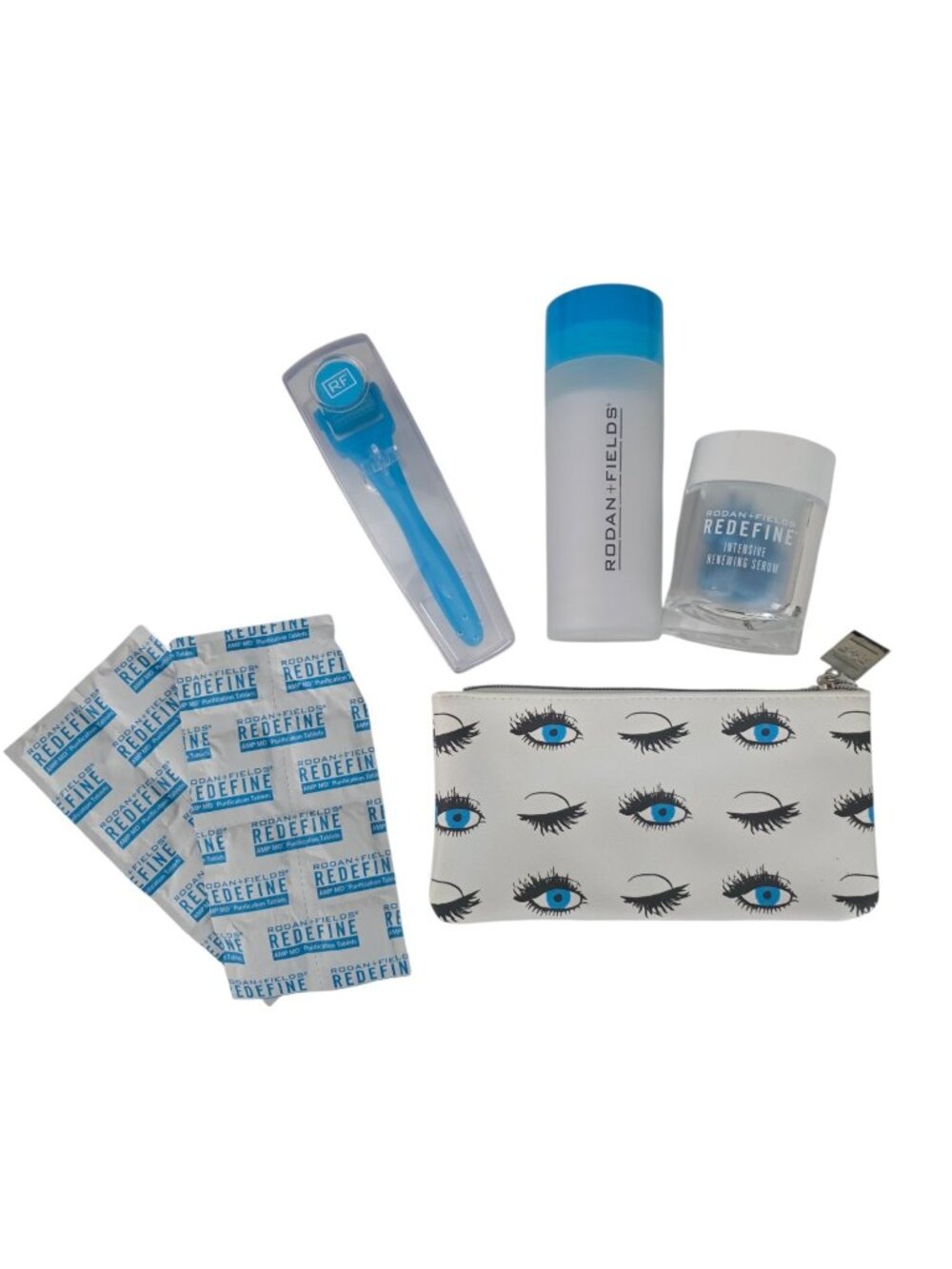 Rodan & Fields AMP MD Micro Exfoliating Roller Redefine Serum Capsules Vial